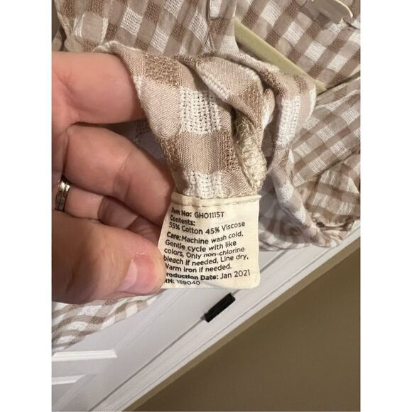 New Good Hart McNay Top Plaid Button Down XL - Picture 7 of 7